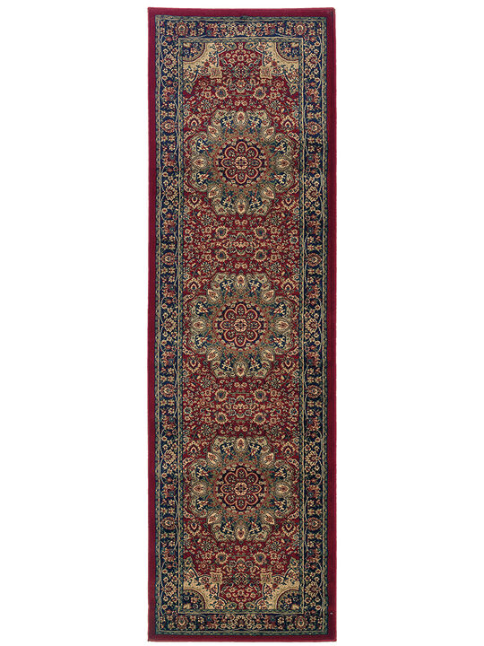 Ariana 2'3" x 7'9" Red Rug