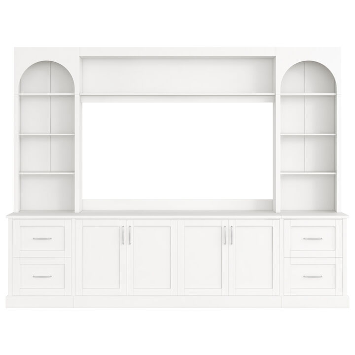 Hazes Entertainment Center Wall
