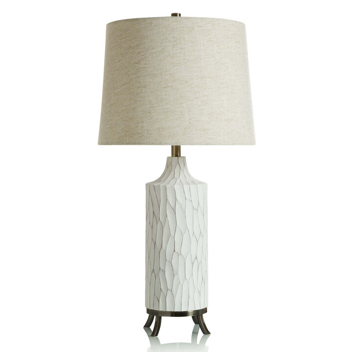 Waylon White Table Lamp