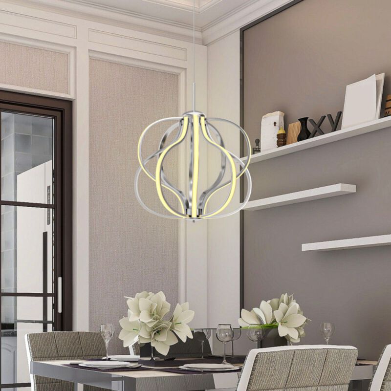 Modern Dimmable Warm White LED Chandelier image number 2