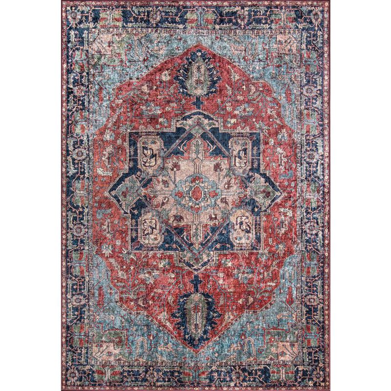 Momeni Traditional Rectangle Area Rug, Multi, 3'6 X 5'6