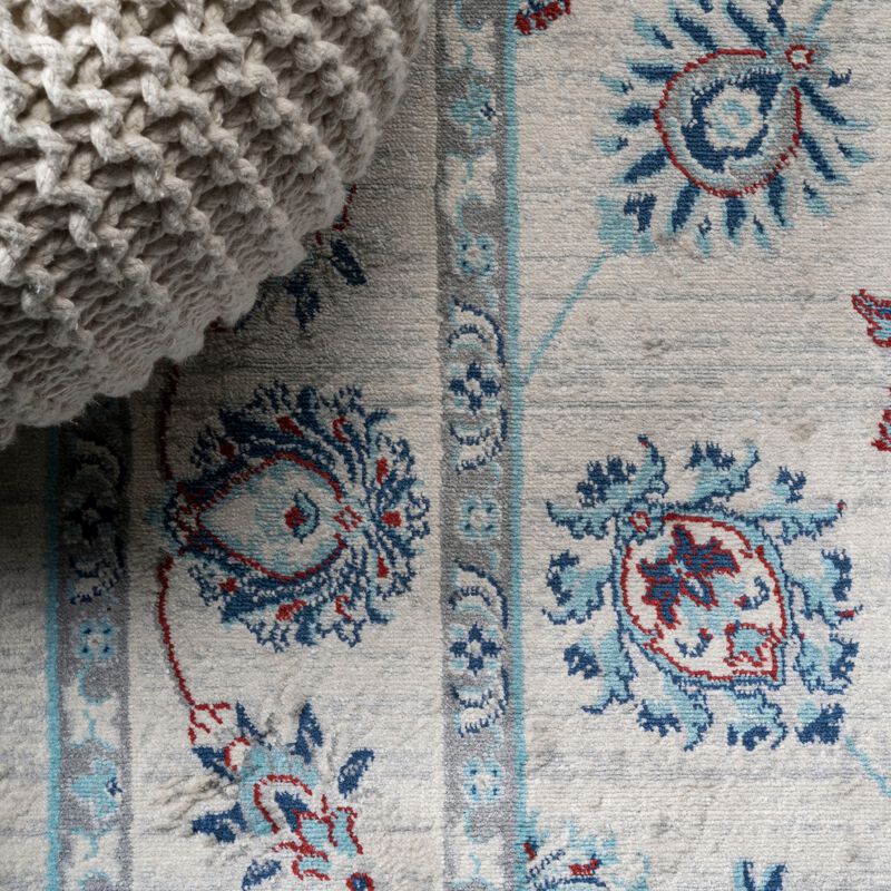 Modern Persian Vintage Moroccan Traditional Area Rug..