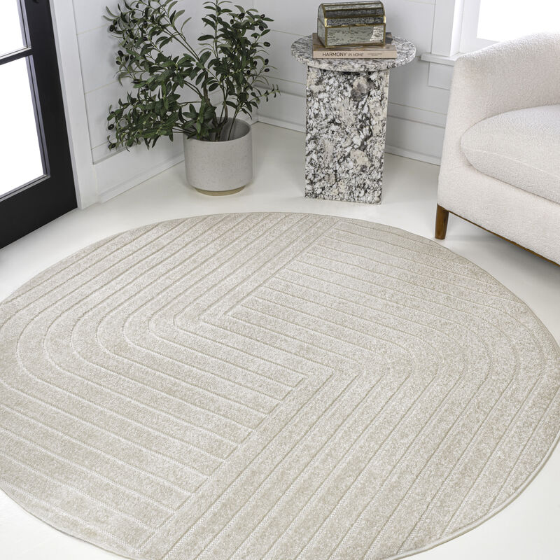 Zolak Berber Stripe Geometric Area Rug