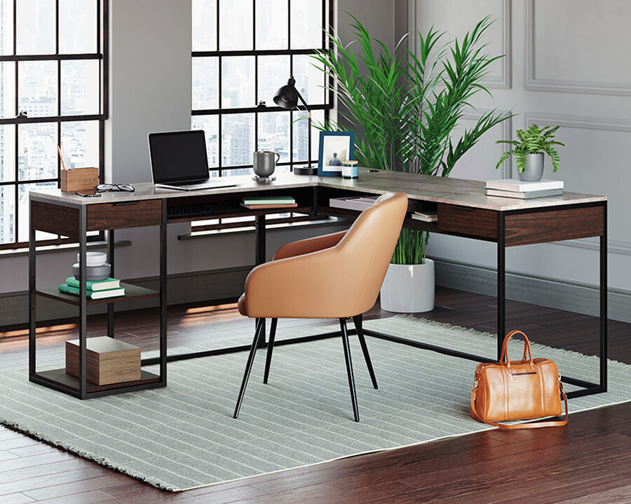 International Lux L-Shaped Desk