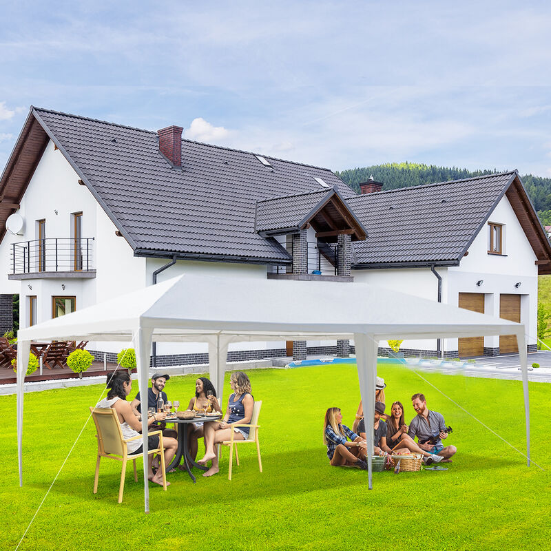 Plastic Sprayed Iron Pipe Outdoor Tent for Events, Parties, and Gatherings