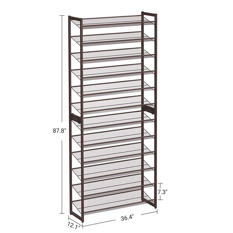 Shoe Rack and Organizer - Versatile Storage Solutions for Entryway and Closet