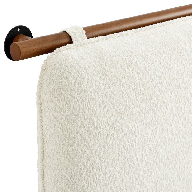 Modway Anela Wall-Mounted Chenille Upholstered Full Headboard