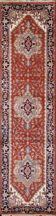 Serapi Hand-Knotted Wool Area Rug