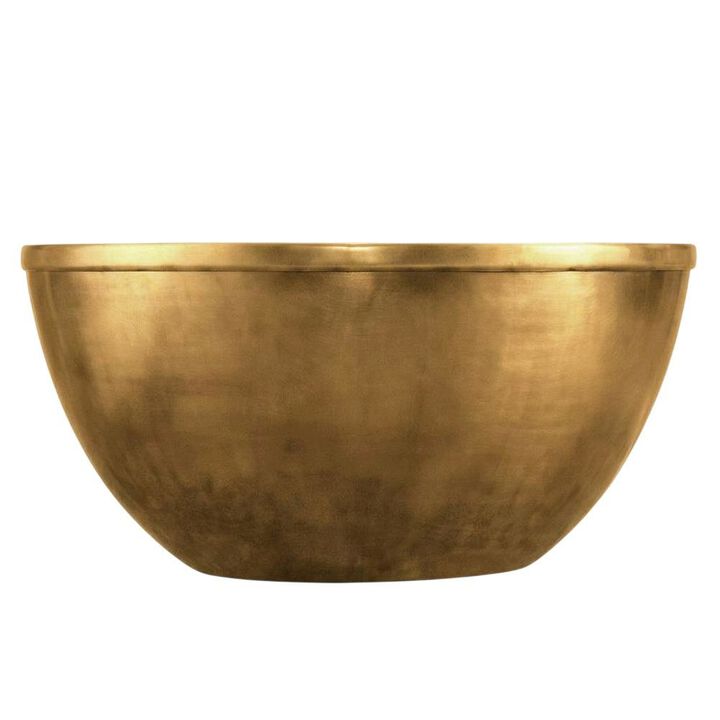 Premium Metal Coffee Table in Brass Finish with Modern Design