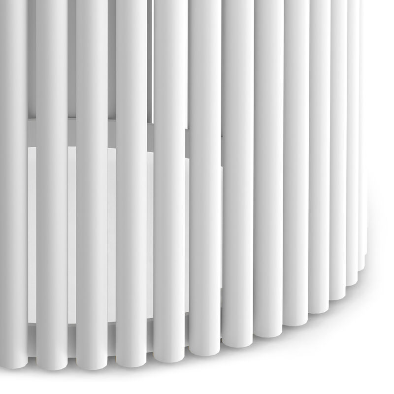 Demy Metal and Wood Accent Table