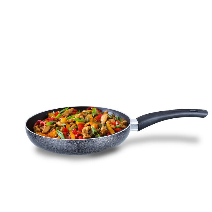 Brentwood 8 Inch Non-Stick Aluminum Frying Pan in Black