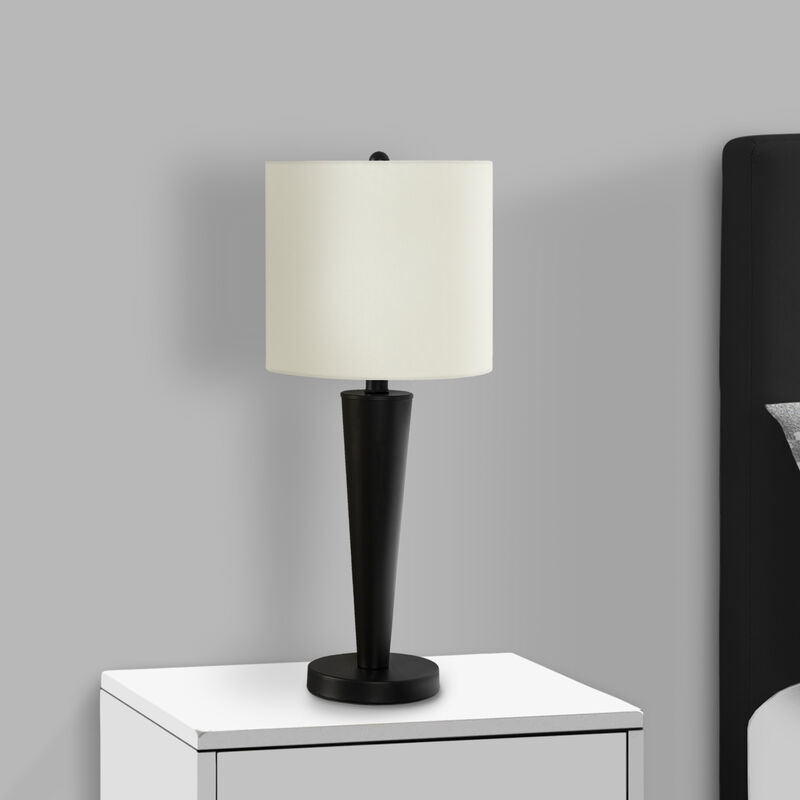 ELEMENT ACE Set of 2 Sleek Contemporary 24-Inch Height Table Lamps with Integrated USB Charging Port Perfect for Bedroom Living Room Office Side Table Bedside Illumination image number 5