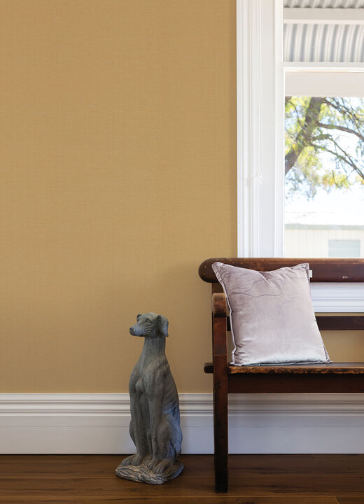 Qiaohui Apricot Petite Weave Wallpaper