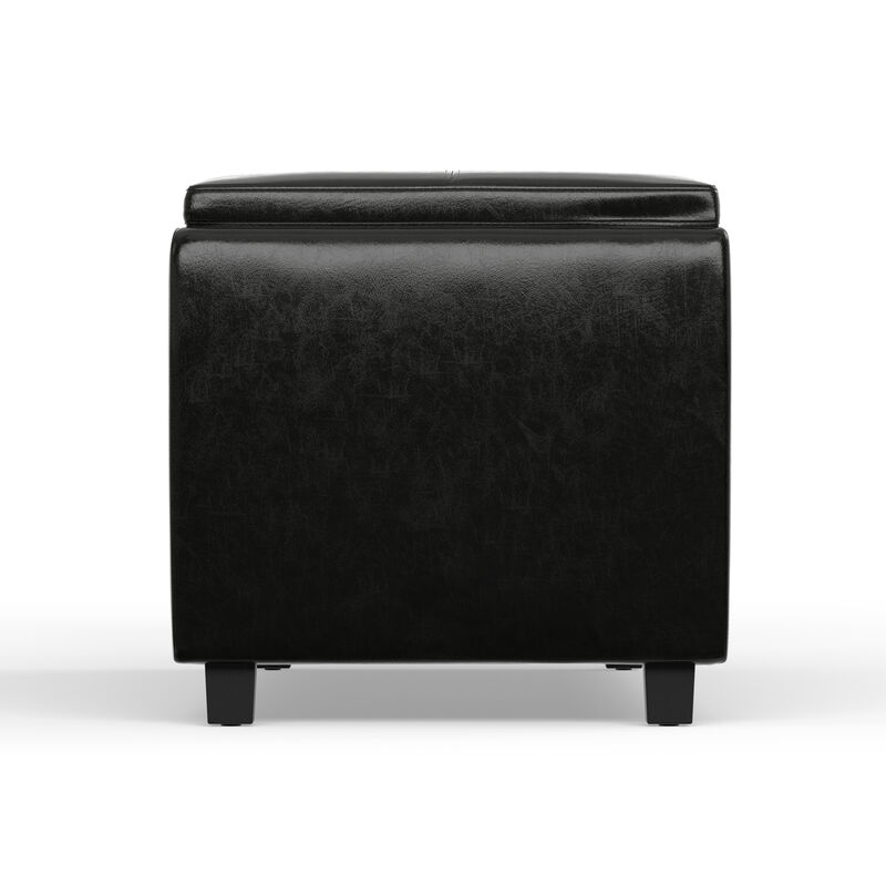 Simpli Home Avalon Storage Ottoman image number 6