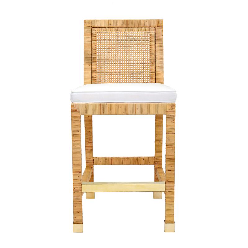 Amara Rattan Counter Stool