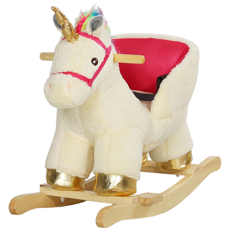 BreeBe Kids Unicorn Ride-On Rocker for 18&ndash;36 Months image number 0