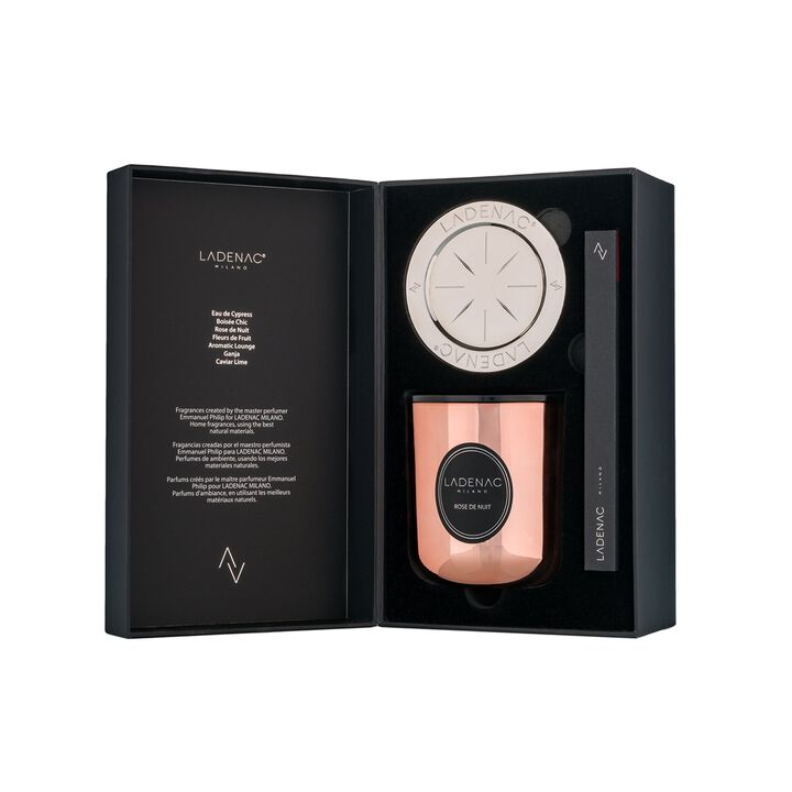 Candle in Jar URBAN SENSES 1.1 lb Rose Rose de Nuit 4.72 x 6.5 x 10.83 in
