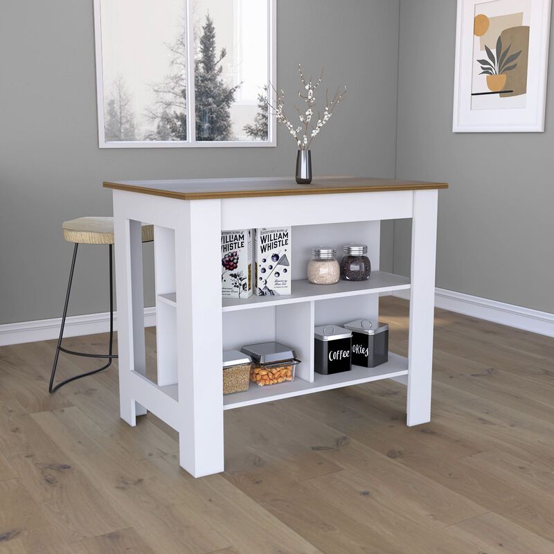 Streamdale Spacious Kitchen Workstation with Ample Storage and Prep Room image number 1