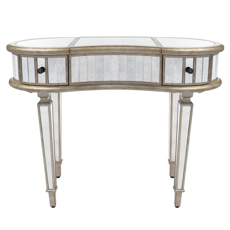 Butler Specialty Constance Mirrored Vanity Table, Silver image number 0