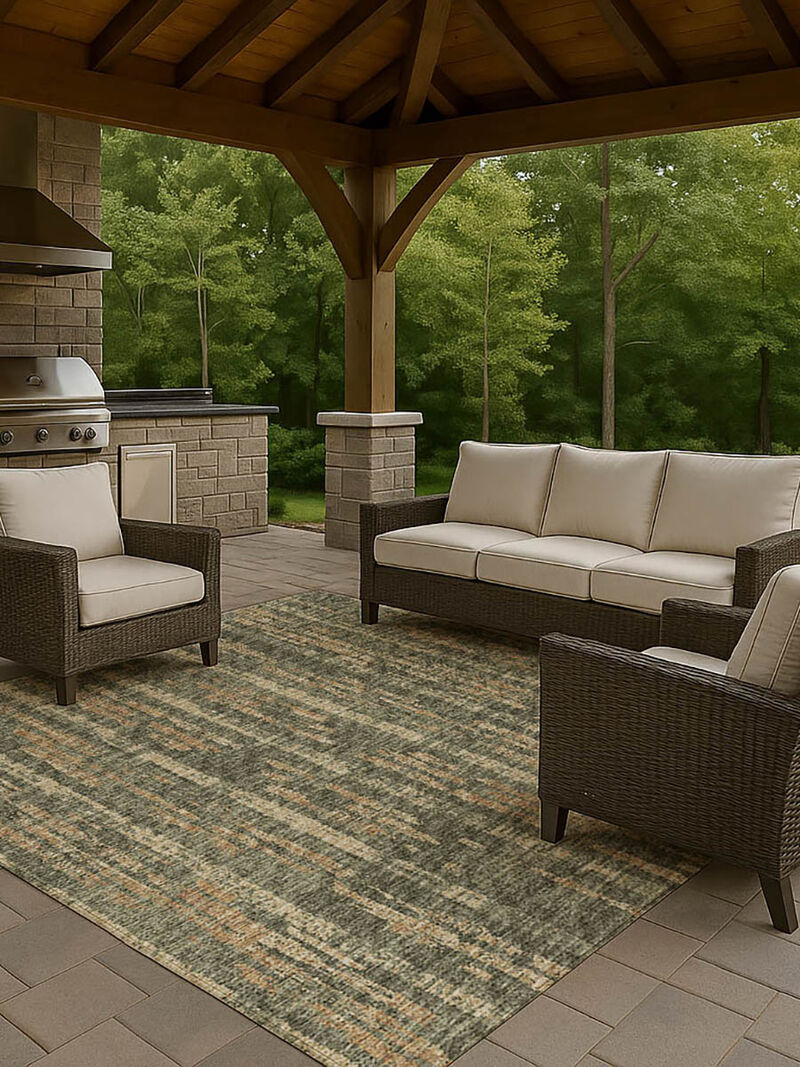 Winslow WL6 Olive 3' x 5' Rug