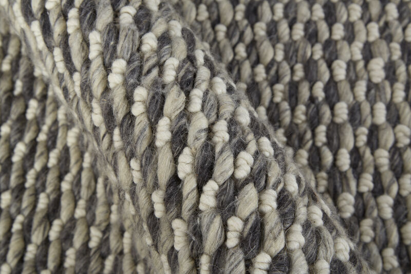 Berkeley 0812F Gray/Ivory 5' x 8' Rug