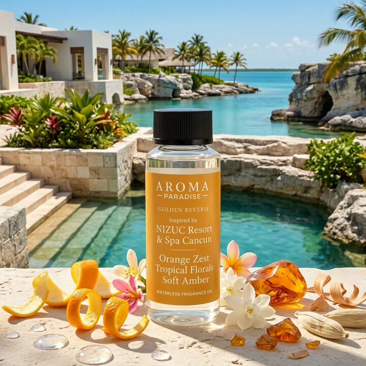NIZUC Resort Inspired Waterless Fragrance Oil for Cold-Air Diffusers