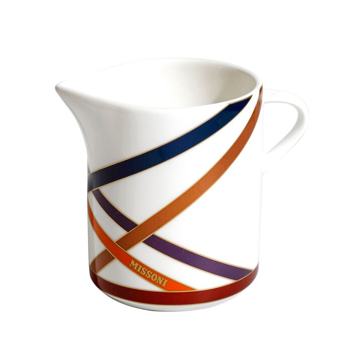 Creamer NASTRI MULTICOLOR, diam. 3.54", H 3.35"