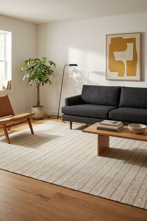 Oxford Highgate Feather Gray 5' x 8' Rug by Barclay Butera x Jaipur Living