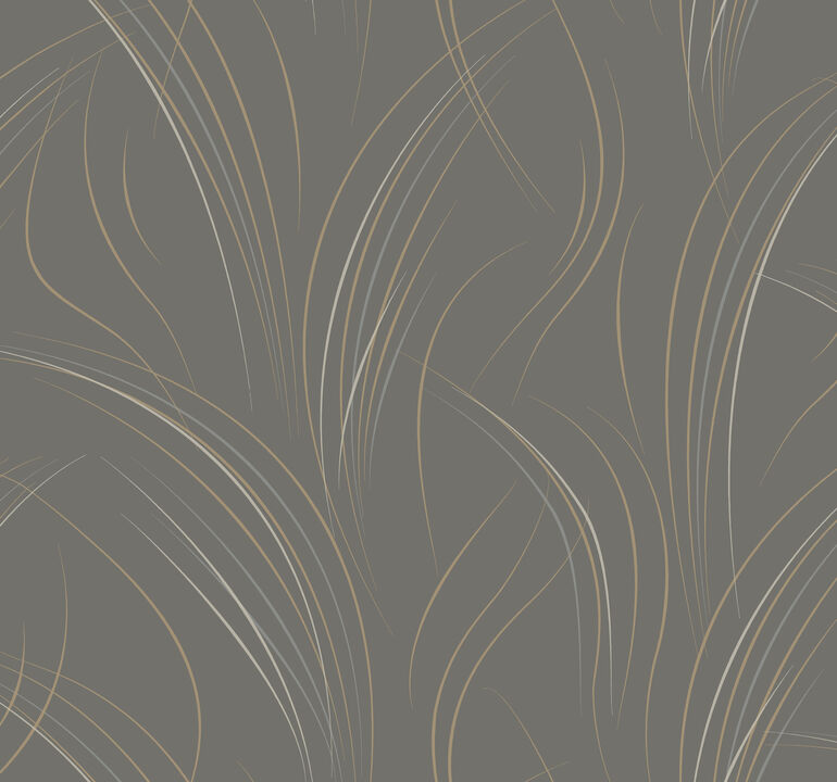 Graceful Wisp Charcoal Wallpaper