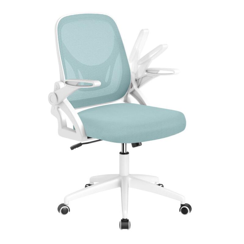 Hivvago Ergonomic Computer Desk Chair with Lumbar Support and Flip-up Arms