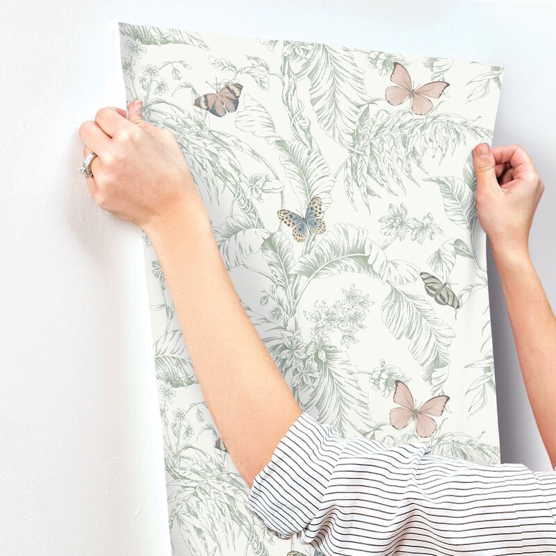Papillon Blush Wallpaper (Double Roll) image number 5