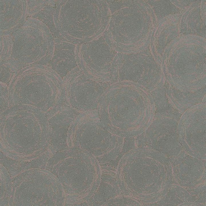 Hygge Home Stone Circles Motif Green Wallpaper GG82130