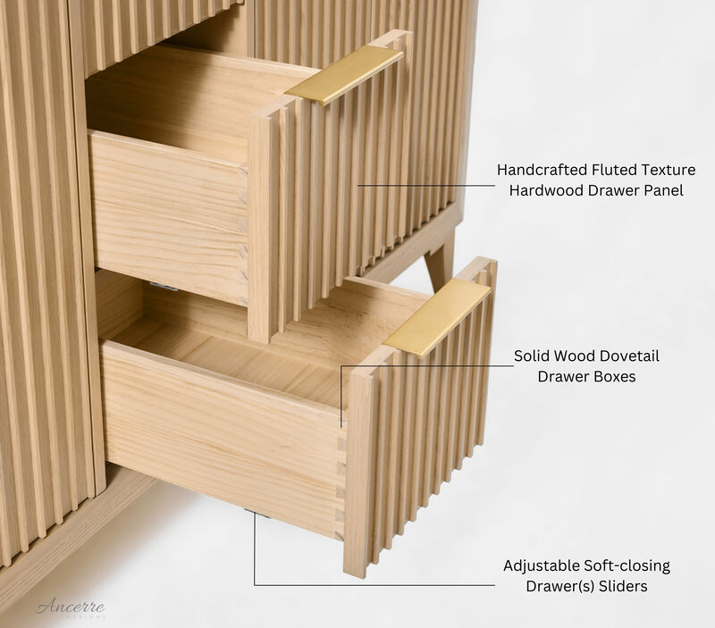 Turlington 60 in. Oak Bath Vanity Set with White Quartz Vanity Top and White Undermount Basin