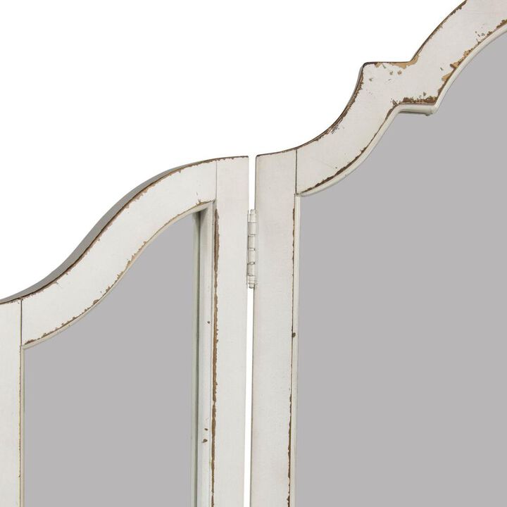 Liberty Furniture Magnolia Manor Vanity Mirror Only in Antique White