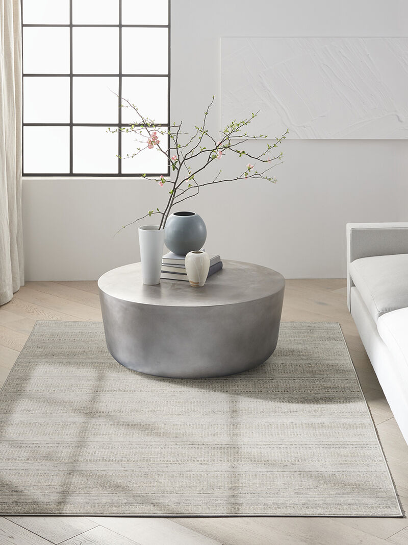 CK011 Verdant VRD04 Light Gray 5'3" x 7'3" Rug