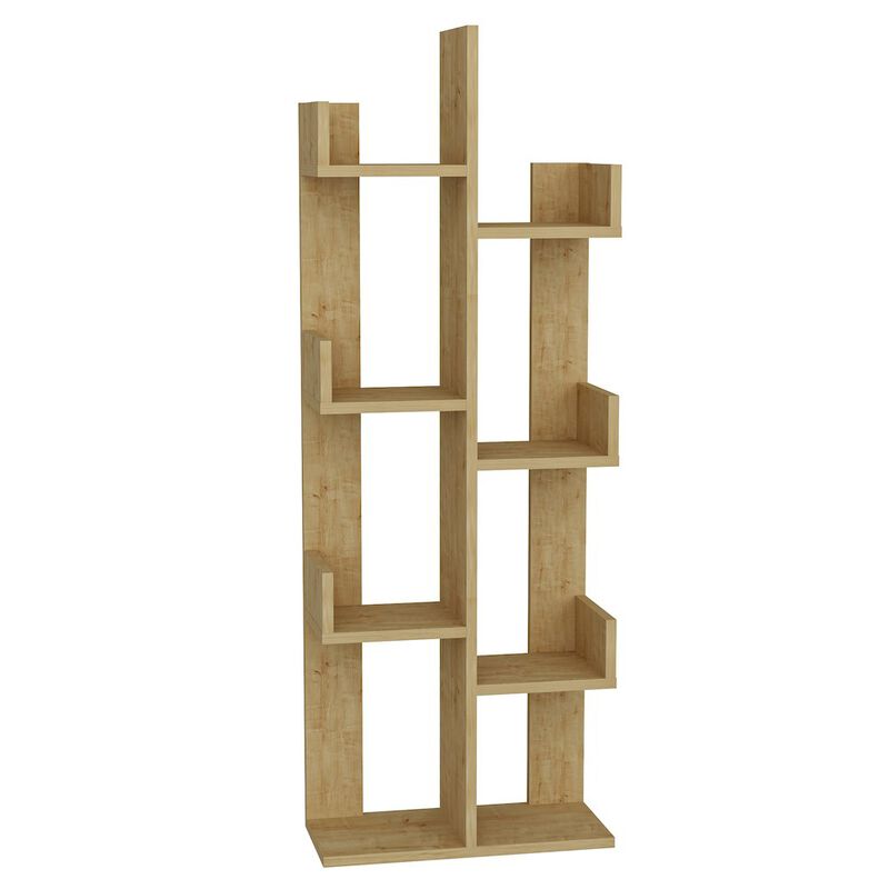 Decorotika Luisa Bookshelf - Sapphire Oak