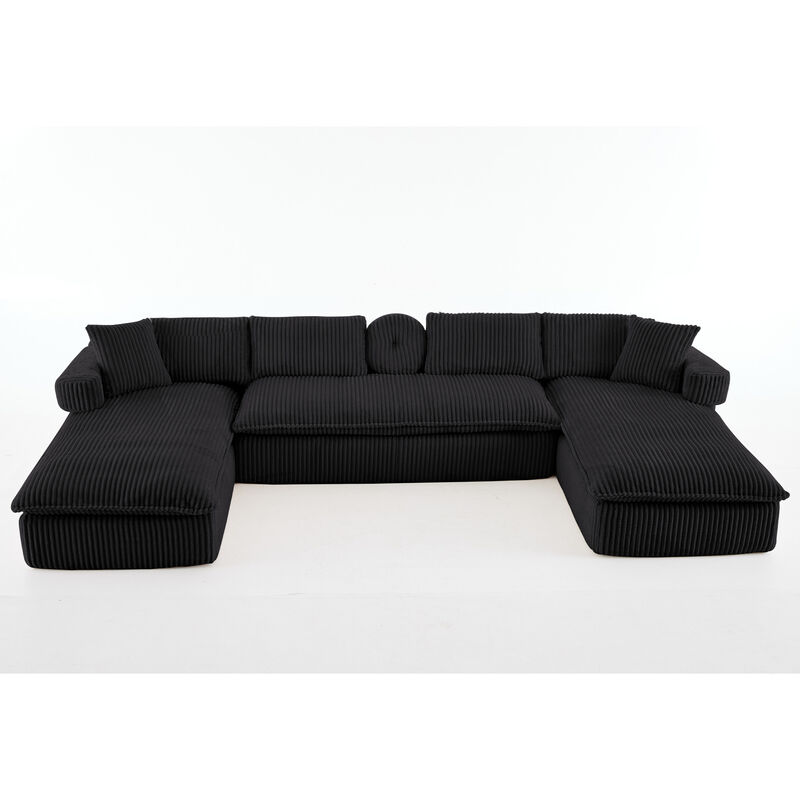 Britan 149" Oversized Sectional Couches U Shaped Couch image number 0
