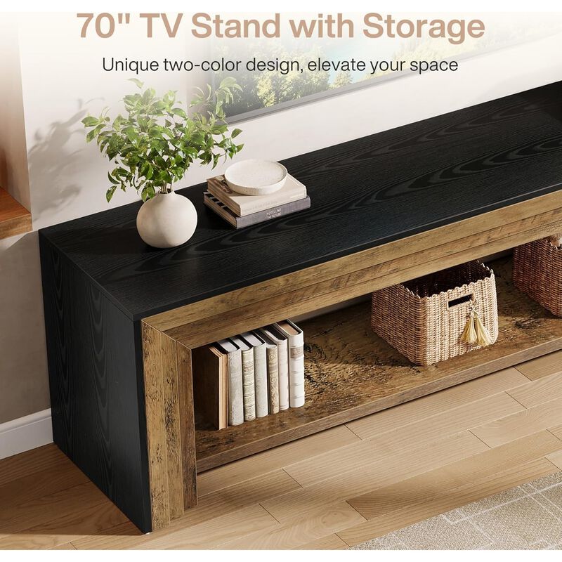 Tribesigns 70" TV Stand for 65/70/75-Inch TVs image number 5