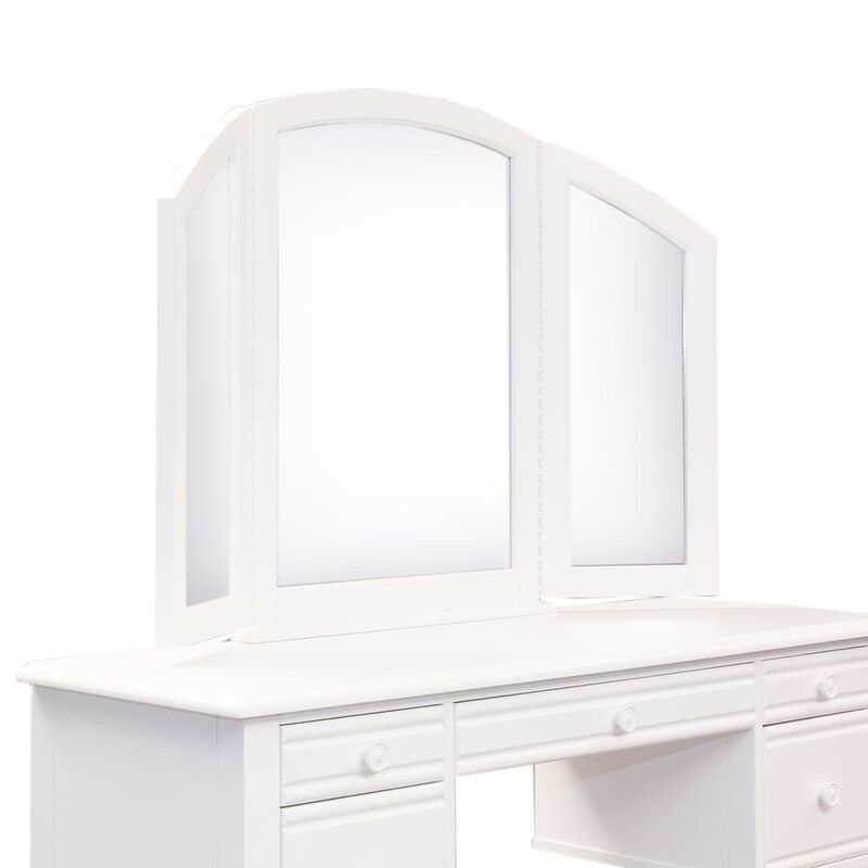 Liberty Furniture Summer House I Vanity Mirror in Oyster White image number 0