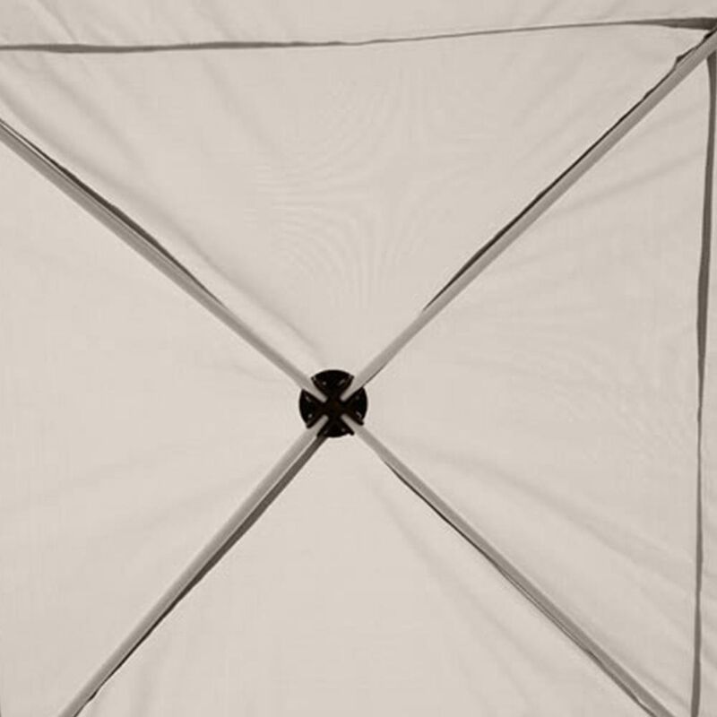 Hivvago 10' x 10' Pop Up Canopy Tent with Netting & Adjustable Height image number 7