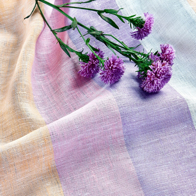 Christmas Linen Tablecloth - Gelato Stripe, Solino Home