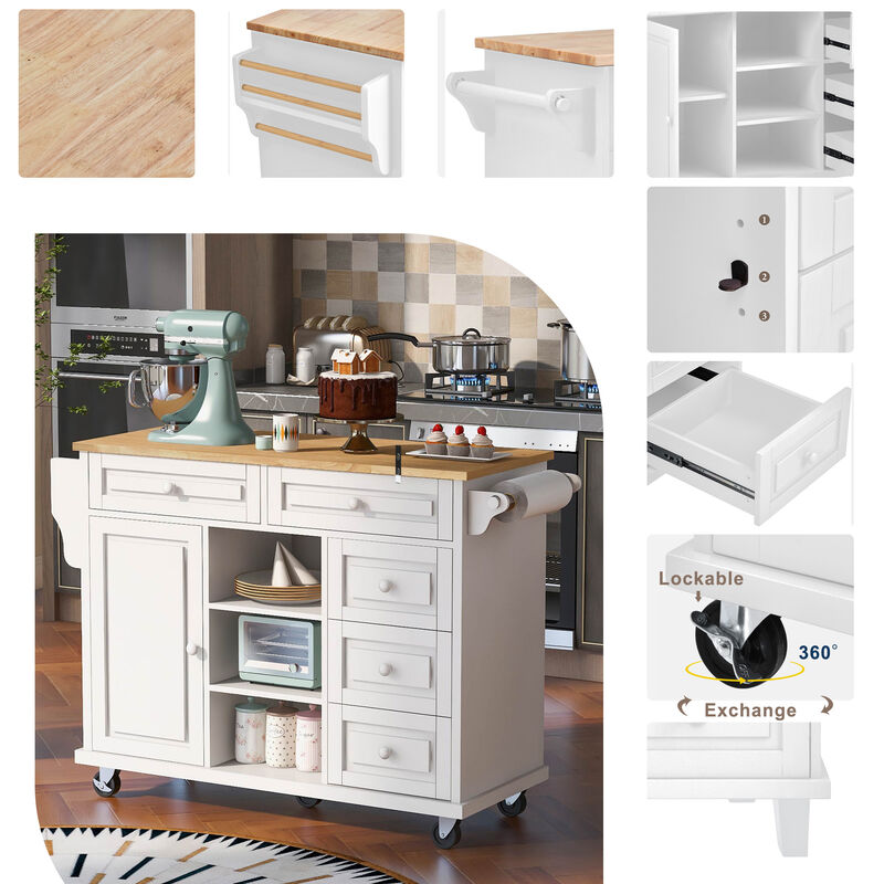 Merax Kitchen Cart image number 3