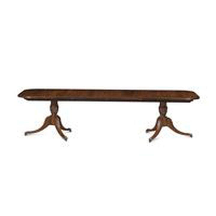 Bleached Reeded Dining Table