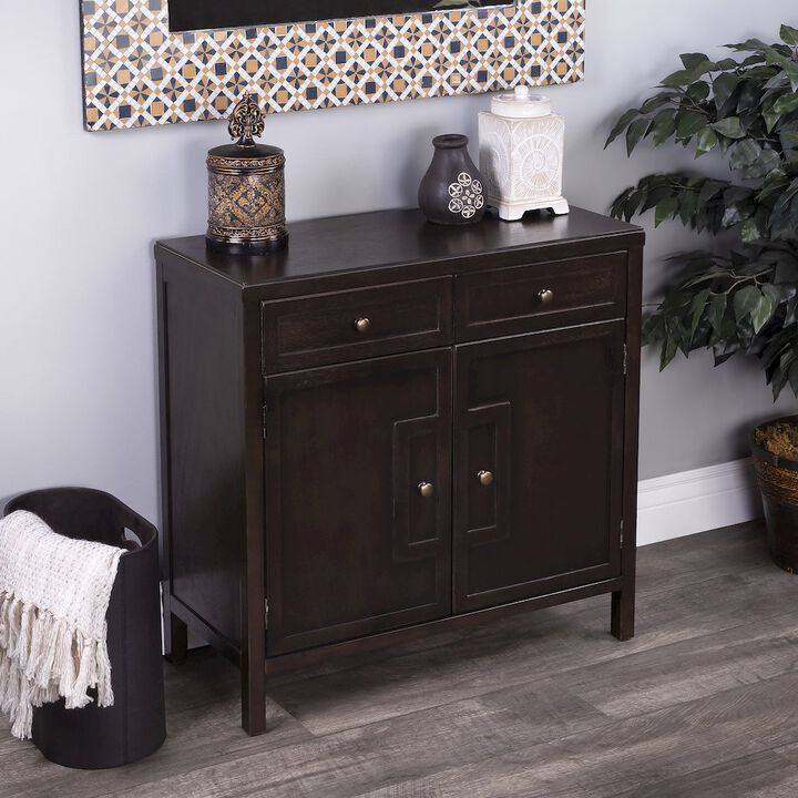 Butler Specialty Imperial Wood Accent Cabinet, Dark Brown