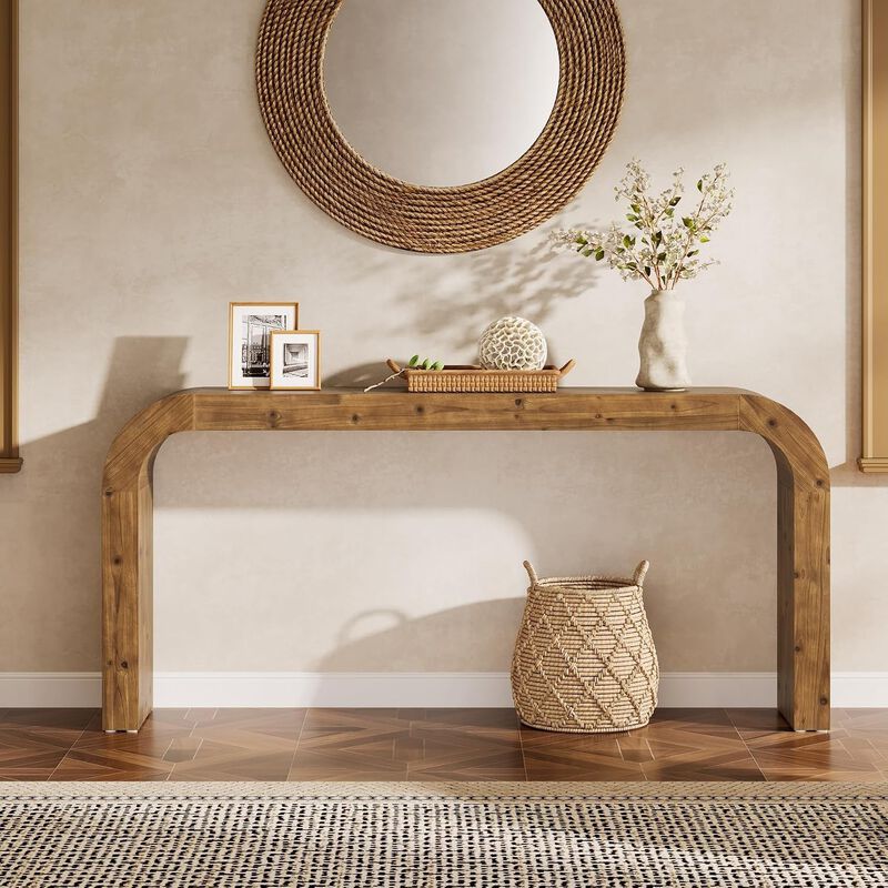 Tribesigns Farmhouse Console Table image number 2