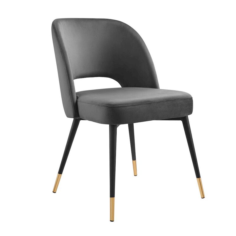 Rouse Performance Velvet Dining Side Chair image number 0