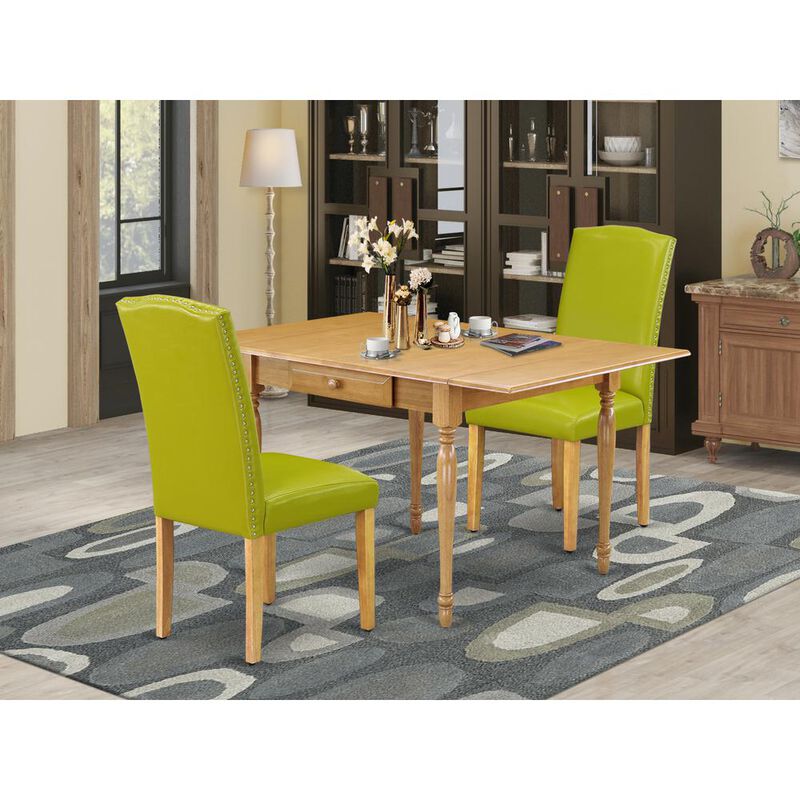East West Furniture Dining Room Set Oak