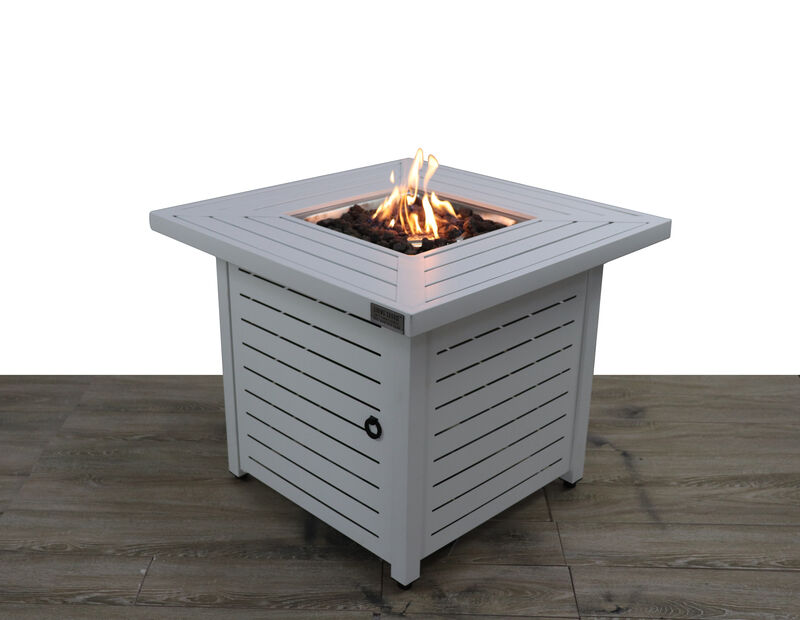 Living Source 12'' H x 34'' W Outdoor Fire Pit Table image number 4