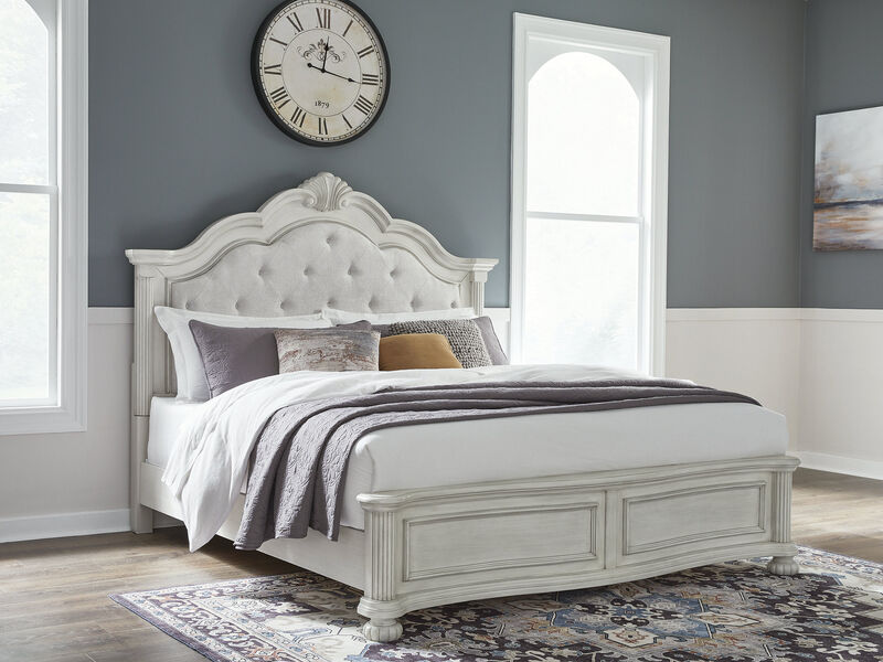 Montelaine King Upholstered Panel Bed