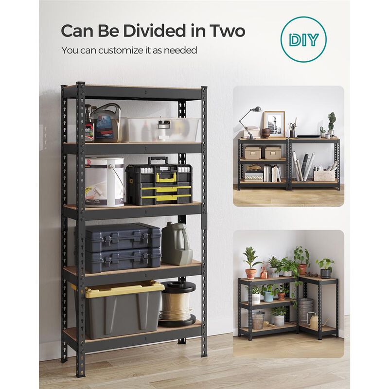 5-Tier Storage Shelves Set of 2